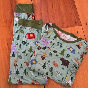 COPY - Little sleepies camping pjs 9/10